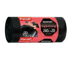 Šiukšlių maišai Paclan 132262, 240 l, 20 vnt.