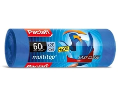 Šiukšlių maišai Paclan 60L,24,HDPLIK, 60 l, 24 vnt.