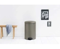 Brabantia Šiukšlių dėžė, NewIcon, 20L - Platinum