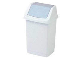 Šiukšliadėžė Curver. pilka. 9 l. 189 x 189 x 381 mm