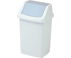 Šiukšliadėžė Curver. pilka. 9 l. 189 x 189 x 381 mm