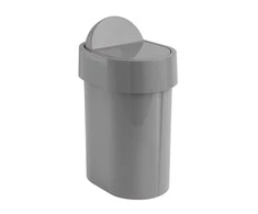 Atkritumu tvertne Gedy Junior - Grigio 8009 08, pelēka krās., 4.8 l, 34 cm x 21 cm