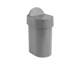 Atkritumu tvertne Gedy Junior - Grigio 8009 08, pelēka krās., 4.8 l, 34 cm x 21 cm
