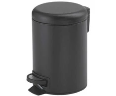 Šiukšliadėžė Gedy Potty 3309, juoda sp., 5 l, 27.5 cm x 26.8 cm