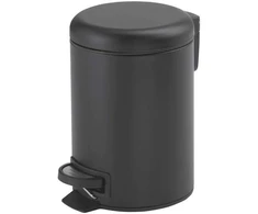 Šiukšliadėžė Gedy Potty 3309, juoda sp., 5 l, 27.5 cm x 26.8 cm