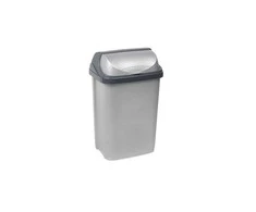 Atkritumu tvertne Keeeper 10454160, pelēka krās., 25 l, 54 cm x 24 cm