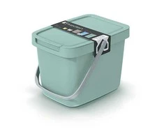 Šiukšliadėžė Prosperplast NHW6-5575C, 6 l l, žalia sp.