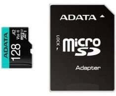Atminties kortelė Adata Micro SDXC V30 PRO, 128 GB, 100 Mb/s - 80 Mb/s