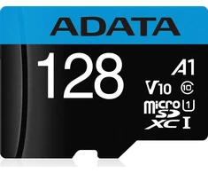 Atminties kortelė Adata Micro SDHC C10 Premier Adata, 128 GB, 85 Mb/s - 25 Mb/s