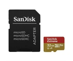 Atminties kortelė Atmiņas karte SanDisk, 32 GB, 100 Mb/s - 60 Mb/s