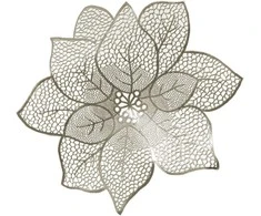 ATMOSPHERA PADĖKLIUKAS FLOWER 152721D AUKSO D44CM