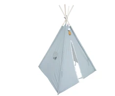 ATMOSPHERA TIPI palapinė vaikams, mėlyna, 120 cm x 120 cm