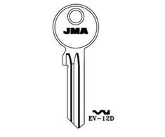 Atslēgas sagatave JMA EV-12D. 5 gab. iepakojumā