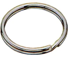 Raktų žiedas Jma AC560, 2 cm DIA, balta sp./sidabro sp./juoda sp.