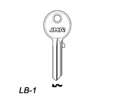 Atslēgu izejmateriāls Jma LB-1. 1 gab.