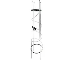 Finebooks Augalų atrama Garden Center, 28 cm x 28 cm, 120 cm, metalinė