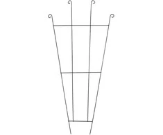 Auga atbalsts Garden Center GT-024, 75 cm x 0.5 cm, 150 cm, metāls