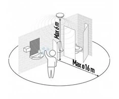 Vexen Oem WAVO HS-360-16JB augstfrekvenču sensors, virsapmetuma, 360 g