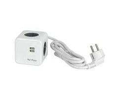 Aura_Line Buitinis ilgintuvas AURA LINE, 4 vt., 2USB C, 1,5m
