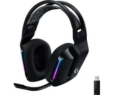 Belaidės ausinės Logitech G733. juoda