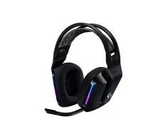 Belaidės ausinės Logitech G733. juoda