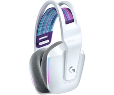 Žaidimų ausinės Logitech G733. baltos