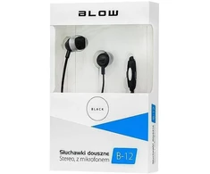 Ausinės Vadu austiņas Blow B-12, melna krās./pelēka krās.