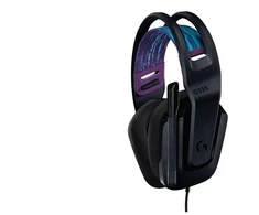 Laidinės žaidimų ausinės Logitech G335 Juodas. juodos