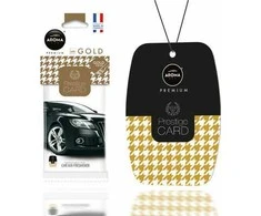 Aroma Car Oro gaiviklis Aroma Prestige Card auksinis