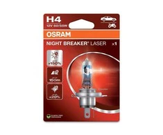 Auto spuldze Osram 64193NL-1BL, halogēnā spuldze, caurspīdīga/balta, 12 V