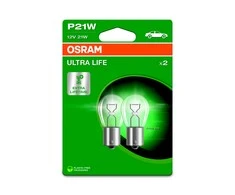 Automobilio lemputė Osram 7506ULT-2BL, kaitrinė, skaidri sp., 12 V