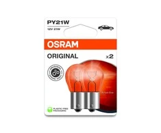 Automobilio lemputė Osram 7507-2BL, kaitrinė, geltona sp., 12 V