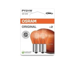 Automobilio lemputė Osram 7507-2BL, kaitrinė, geltona sp., 12 V