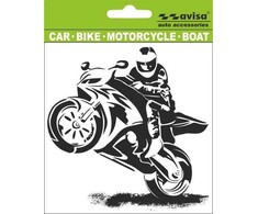 Automobilio lipdukas „Avisa“, 12 cm x 13 cm