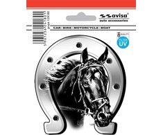 Automobilinis lipdukas Avisa Horse, 9,2 cm x 10 cm