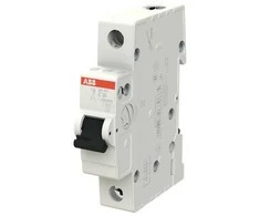 Automatinis jungiklis ABB SH201, 1P, C, 20A, 6kA