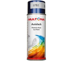 Automobilio dažai Multona 792, 0,4 l, mėlynos spalvos.