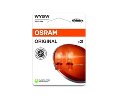 Automobilio lemputė Osram 2827NA-2BL, kaitrinė, oranžinė sp., 12 V
