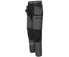 B Safety Bo_Safety Darbo kelnės Bo Safety Cirius, juoda/pilka, 50 dydis