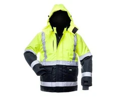 B Safety Darba jaka Baltic Canvas FB-8946 XXL, zila krās./dzeltena krās., XXL dydis