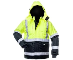 B Safety Darba jaka Baltic Canvas HI-VIS FB-8946 L, zila krās./dzeltena krās., L dydis