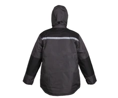 B Safety Darba jaka vīriešu Baltic Canvas FB-8924, melna krās./pelēka krās., XL dydis