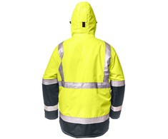 B Safety Bo_Safety Striukė CANVAS HI-VIS FB-8946 geltona, mėlyna, XL