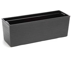 Lamela 4Living Balkono dėžė Dluto pilka 56x19x19,5 cm