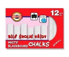 Balta kreida Koh-i-Noor. 12 vnt
