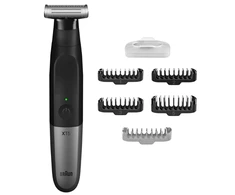 Barzdaskutė Bārdas trimmeris Braun Series X XT5100, melna krās./pelēka krās.