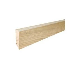 BARLINEK Medinė faneruota grindjuostė P5001031A, ąžuolas, 16 mm pločio, 60 mm aukščio, 2,2 m ilgio