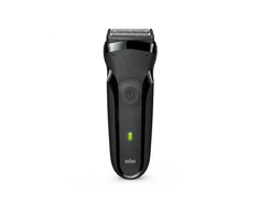 Barzdaskutė Braun Series 3 300S, ni-mh, juoda sp./pilka sp.