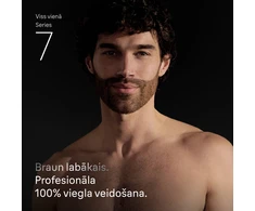 Barzdaskutė Daugiafunkcis kūno ir veido skustuvas Braun AIO7580