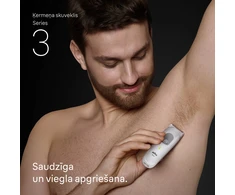 Barzdaskutė Daugiafunkcis kūno ir veido skustuvas Braun 3 BG3530